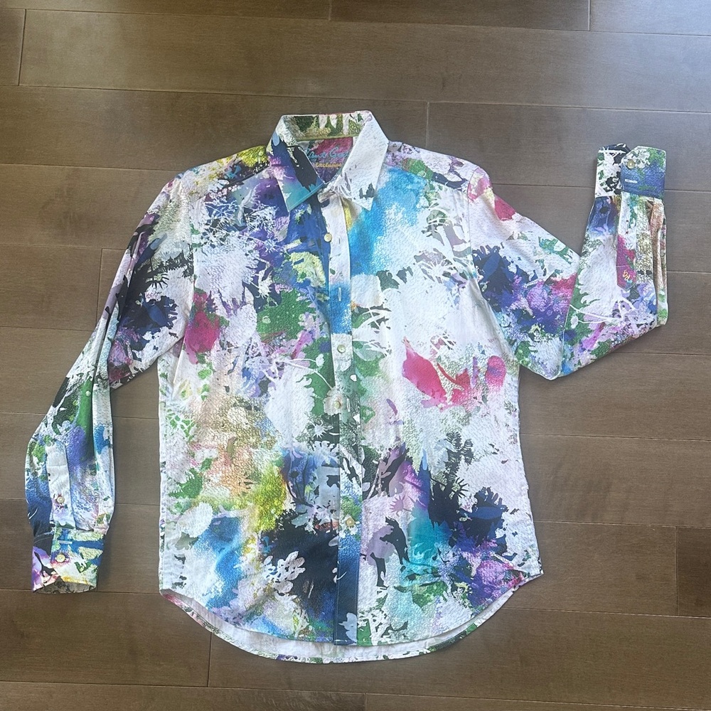 Robert Graham Colorful  Men's Dress Shirt